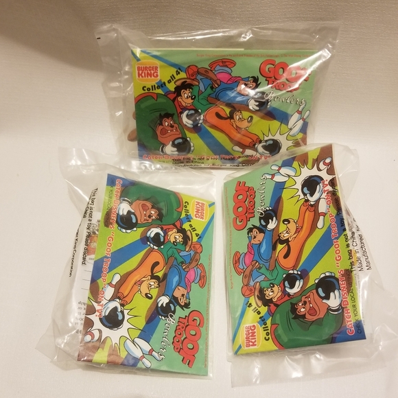 NWOT NIB 3 of 4 Goof Troop Bowling toys set - Picture 5 of 9